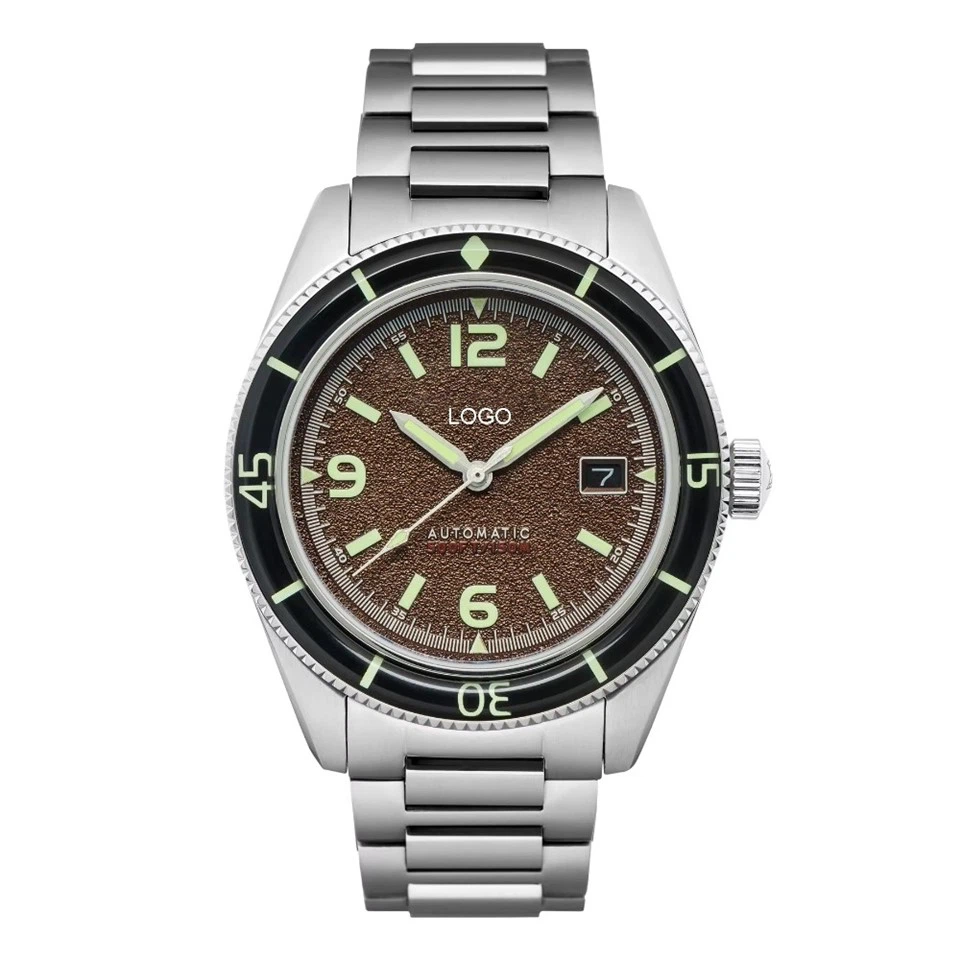 Custom Nh35 Automatic Sapphire Bezel Diving Watch