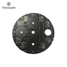 Duże wytłoczony wzór tarczy zegarka