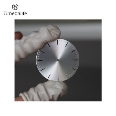 Silver Sunray Watch Dial
