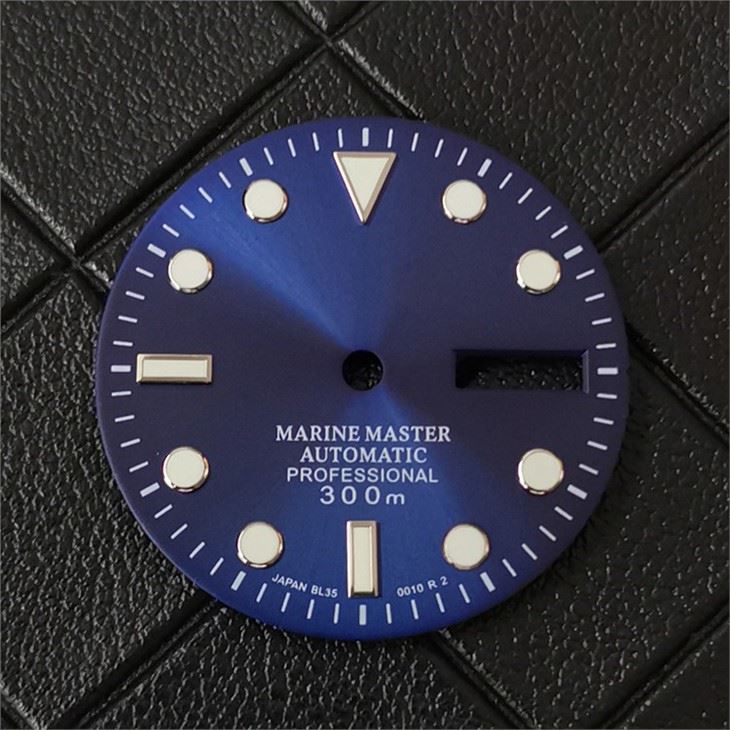 28.5mm Watch Dial Luminova C1 For Seiko Nh35