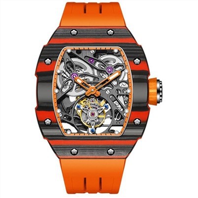 Automatyczny zegarek sportowy Skeleton Tourbillon